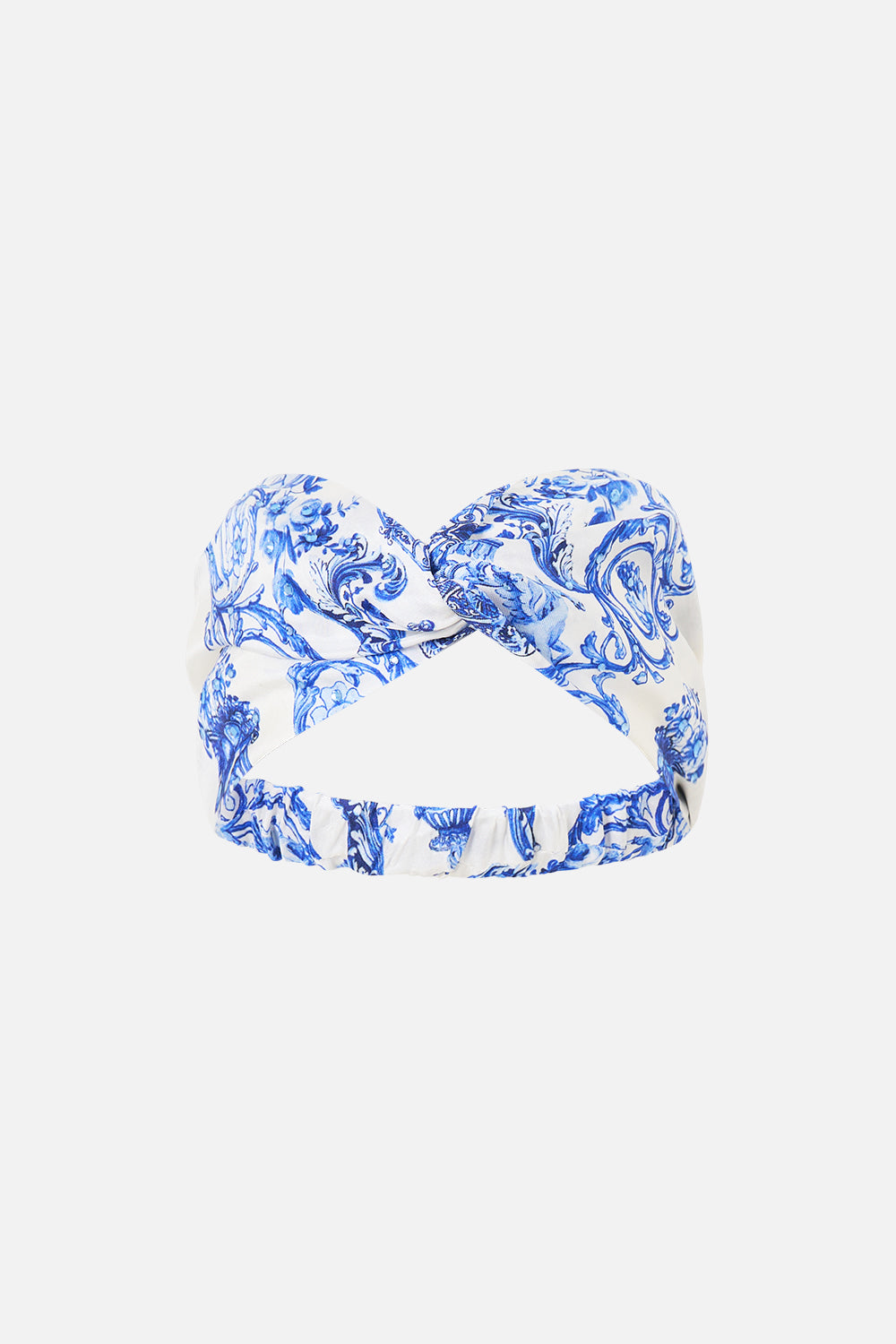 CAMILLA Woven Twist Headband Ceramic Panoramic - Image 1