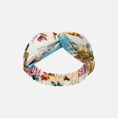CAMILLA Woven Twist Headband Bodrum Botanicals - Image 1