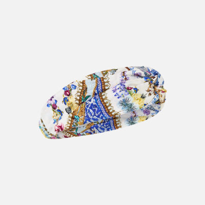 CAMILLA Woven Twist Headband All About That Lace - Image 2