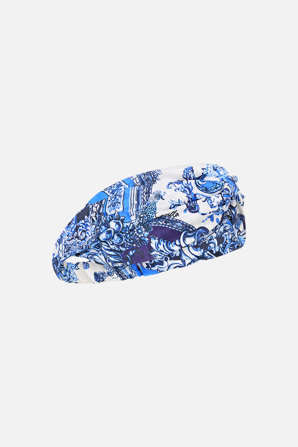 MNCAM131026140621033_2 CAMILLA Woven Twist Headband A Tiled Wonderland - Image 2
