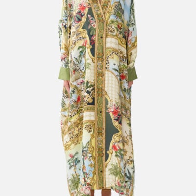 CAMILLA Wing Collar Kaftan Wanderlust Empire - Image 1