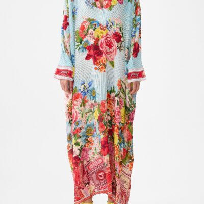 CAMILLA Wing Collar Kaftan Papers and Curious Capers - Image 1