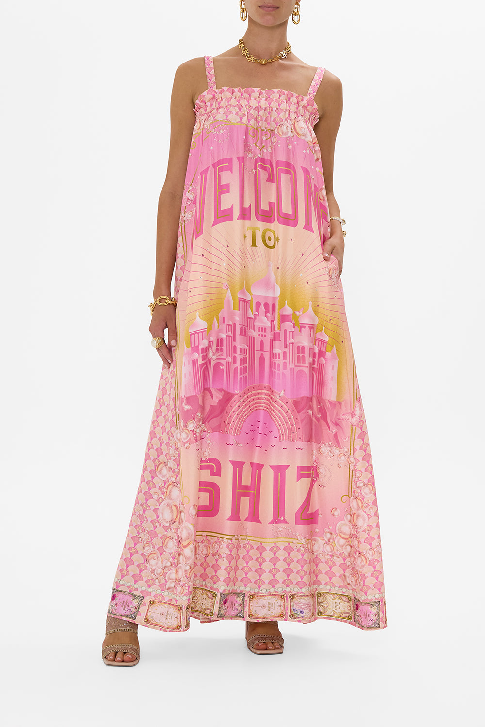 CAMILLA Wide Strap Sundress Totally Ozmopolitan - Image 1