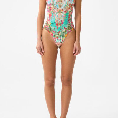 CAMILLA Wide Strap Round Neck One Piece With Low Back Meet ME - Image 1