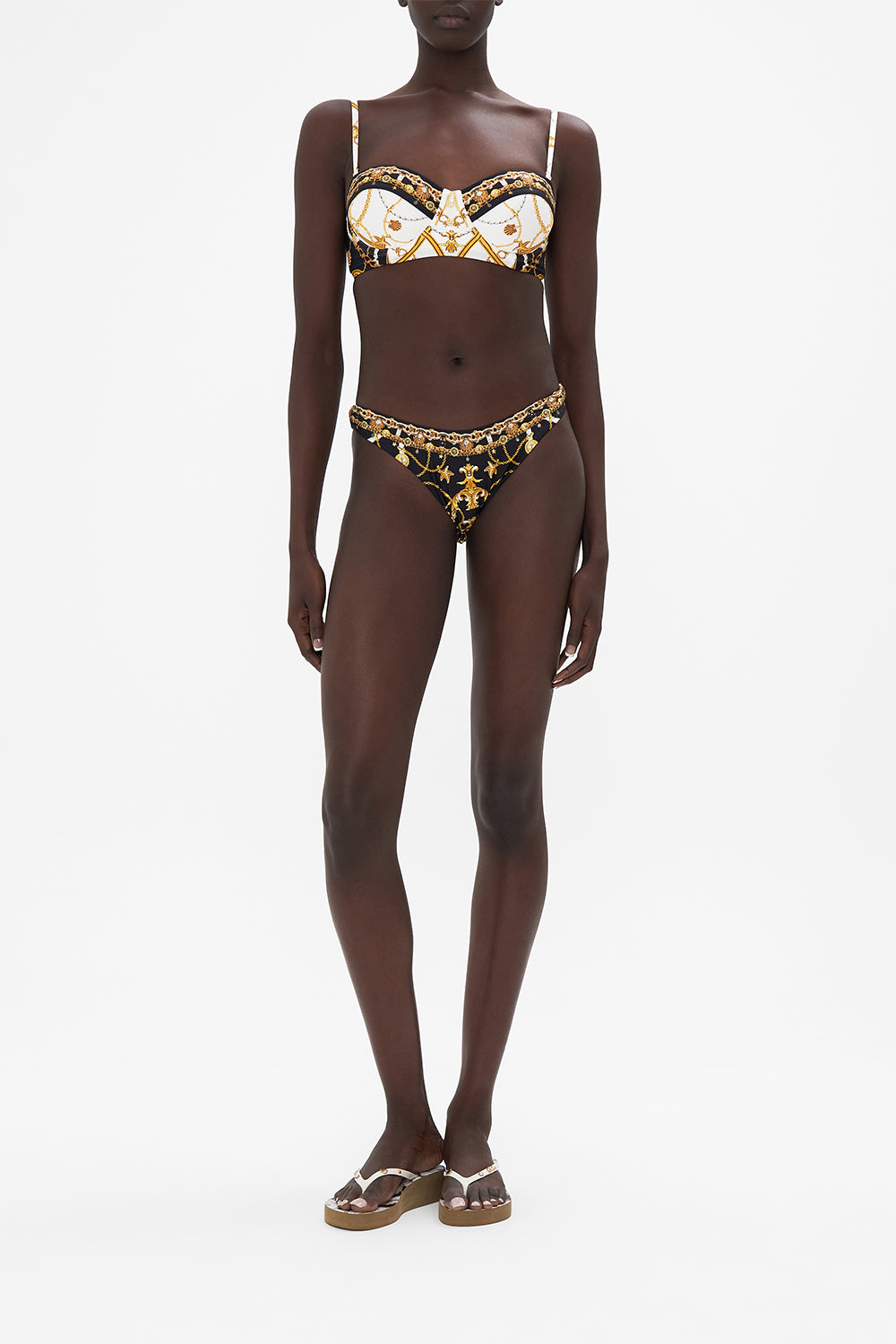 CAMILLA Wide Side High Leg Pant Coast TO Coast - Image 1