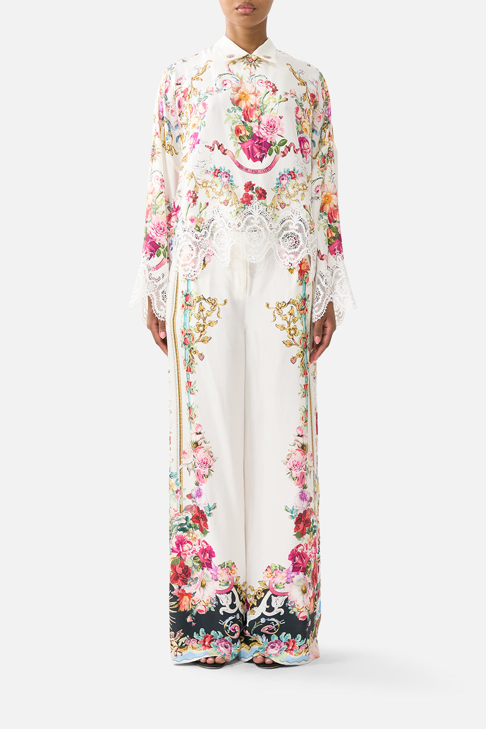 CAMILLA Wide Leg Waisted Pant Torero Libertine - Image 1