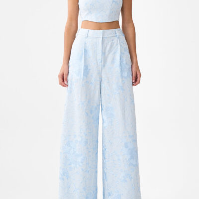 CAMILLA Wide Leg Waisted Pant Seville Sweetheart - Image 1