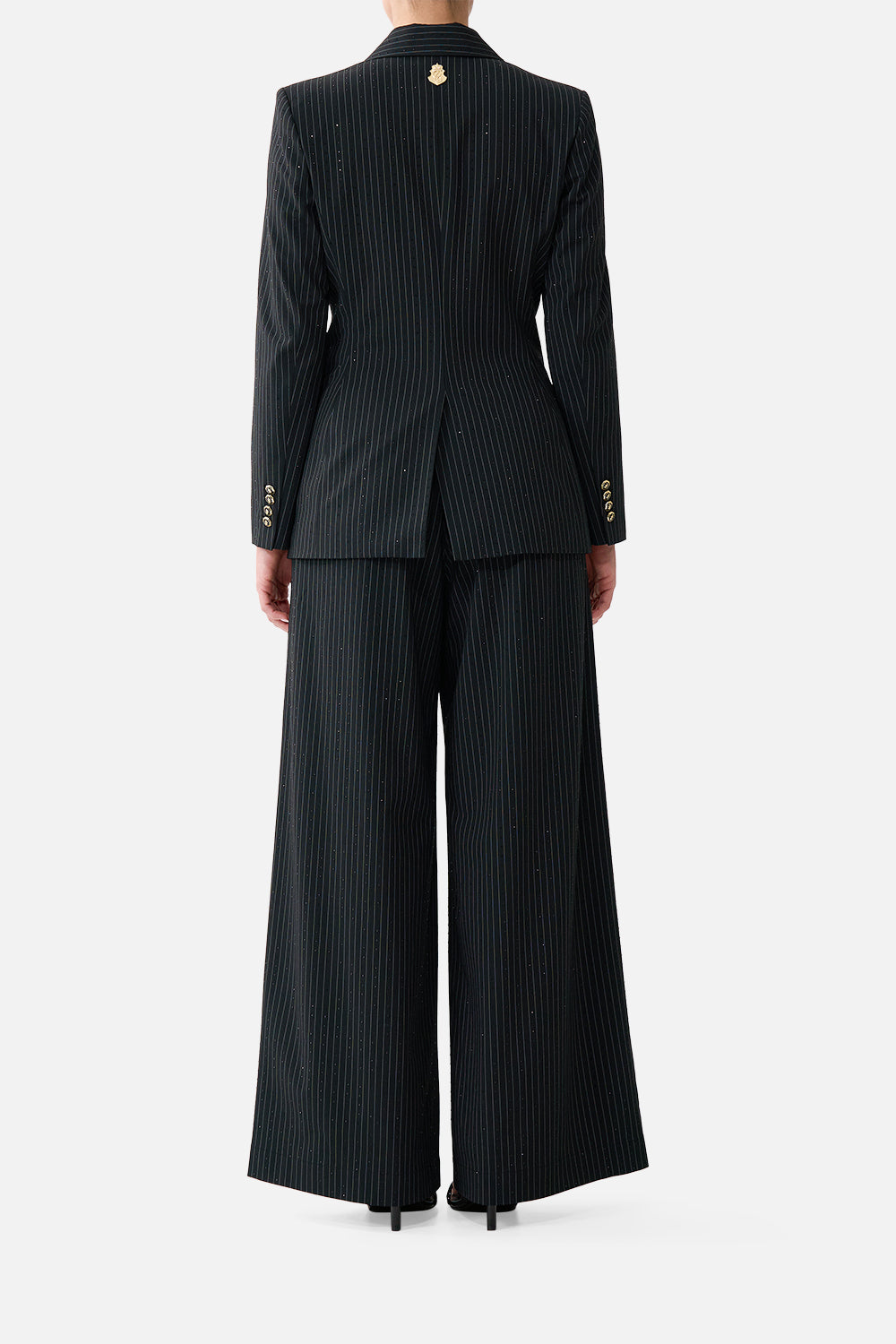 CAMILLA Wide Leg Waisted Pant Night Garden - Image 2
