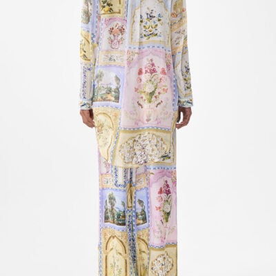CAMILLA Wide Leg Waisted Pant Botanical Ballads - Image 2