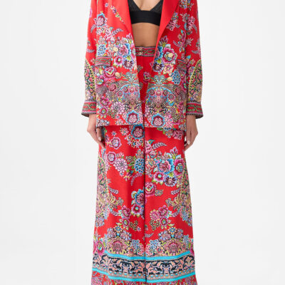 CAMILLA Wide Leg Waisted Pant Artisans OF Anatolia - Image 1