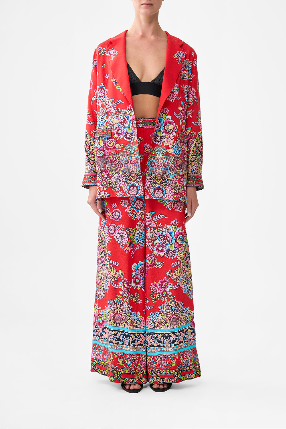 CAMILLA Wide Leg Waisted Pant Artisans OF Anatolia - Image 1