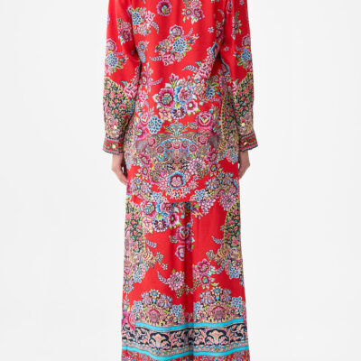 CAMILLA Wide Leg Waisted Pant Artisans OF Anatolia - Image 2
