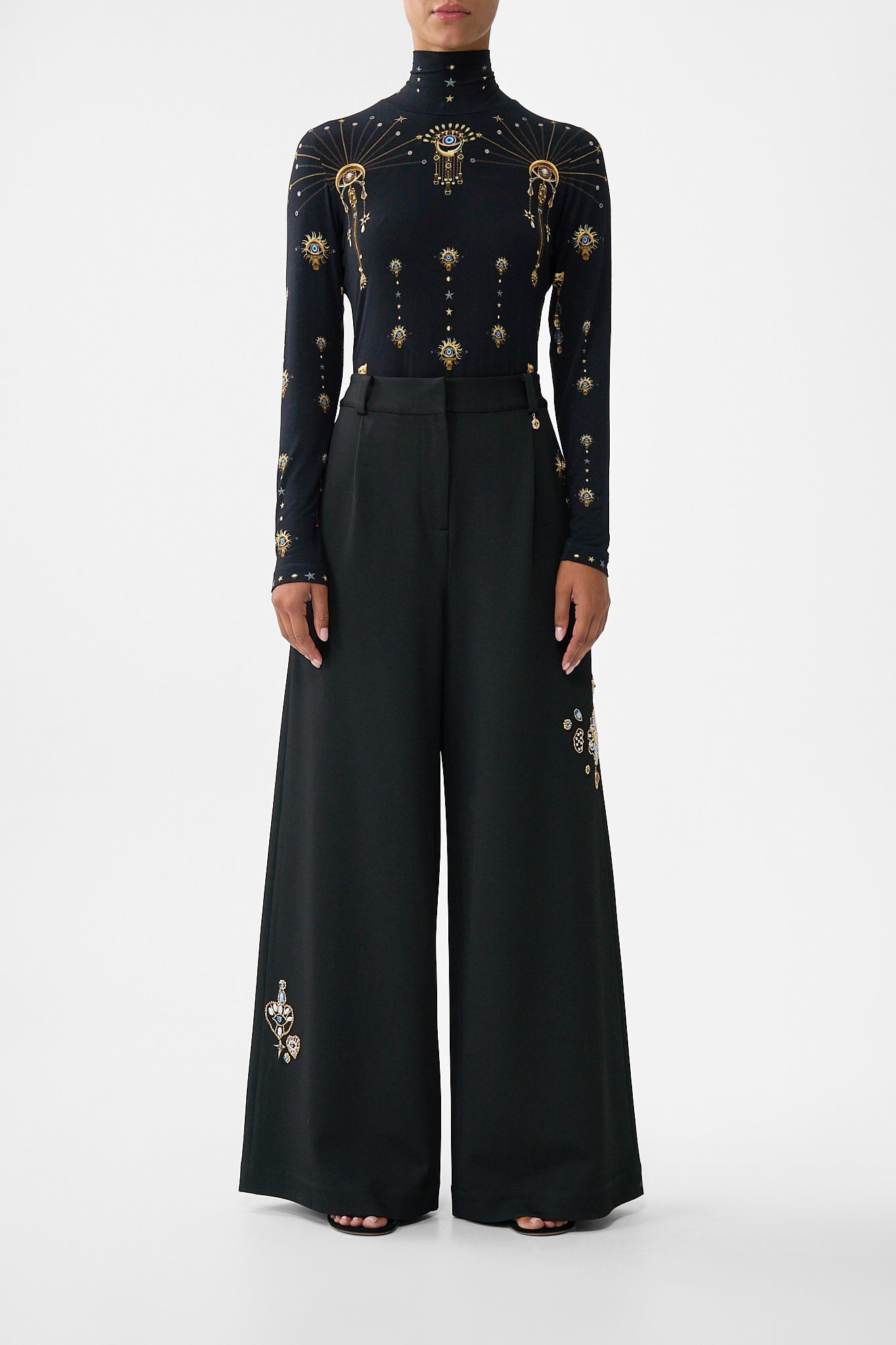 CAMILLA Wide Leg Waisted Pant Amulets and Alchemy - Image 1