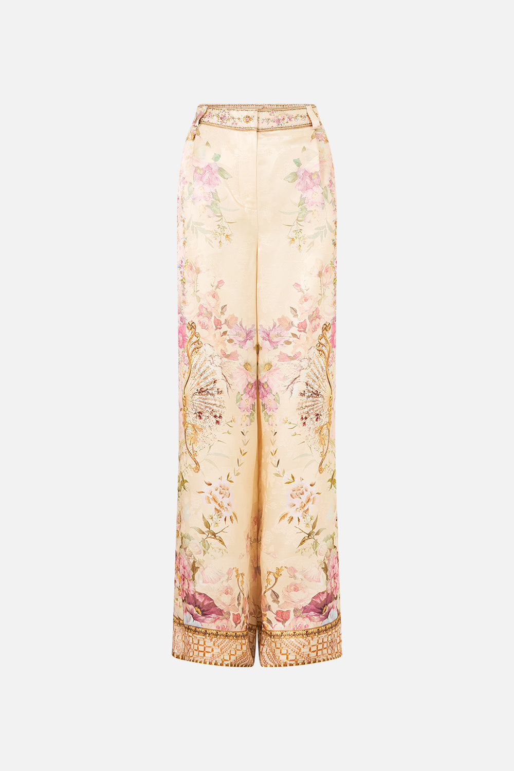 CAMILLA Wide Leg Waisted Pant Adorned - Image 3