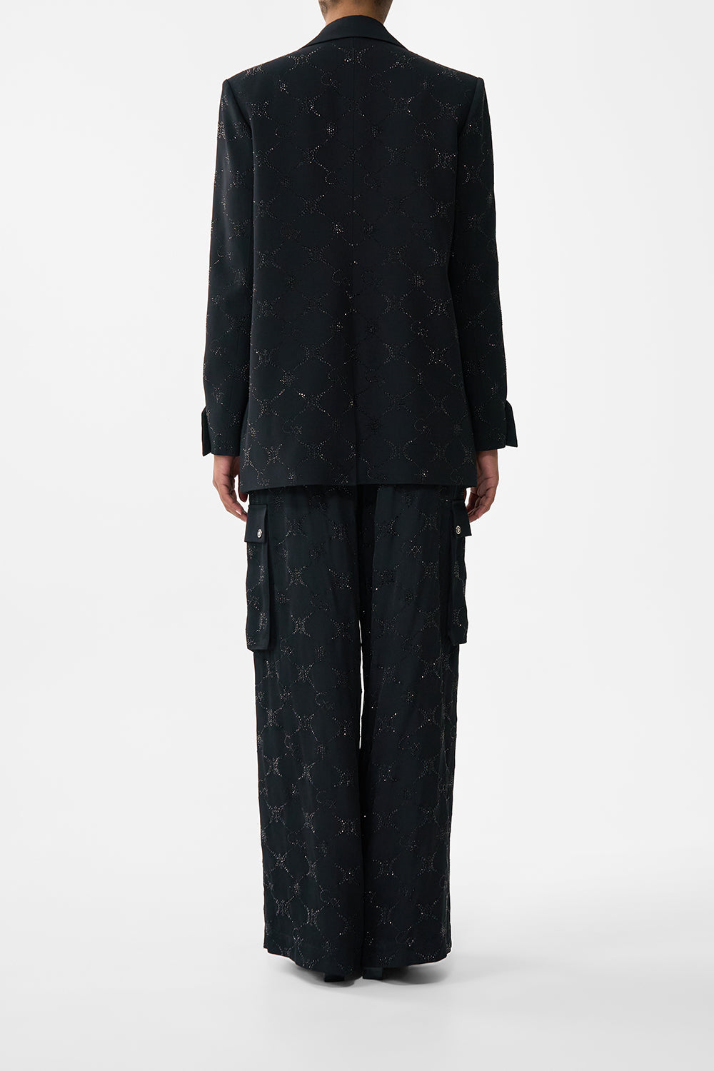 MNCAM131026140621066_2 CAMILLA Wide Leg Utility Pants Solid Black - Image 2