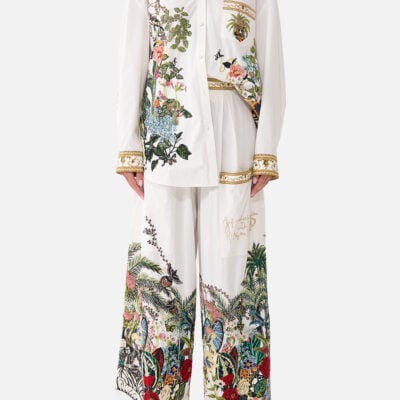 CAMILLA Wide Leg Trouser With Front Pockets Wanderlust Empire - Image 1
