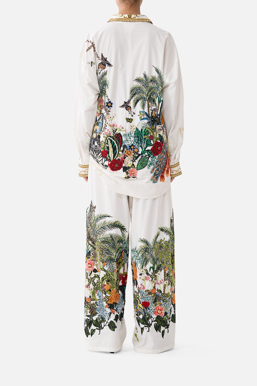 MNCAM131026140621067_2 CAMILLA Wide Leg Trouser With Front Pockets Wanderlust Empire - Image 2