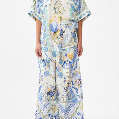 CAMILLA Wide Leg Trouser With Front Pockets MY Homespun Heart - Image 1
