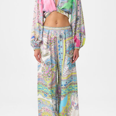 CAMILLA Wide Leg Trouser With Front Pockets Magic Carpet Ride - Image 1