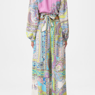 CAMILLA Wide Leg Trouser With Front Pockets Magic Carpet Ride - Image 2