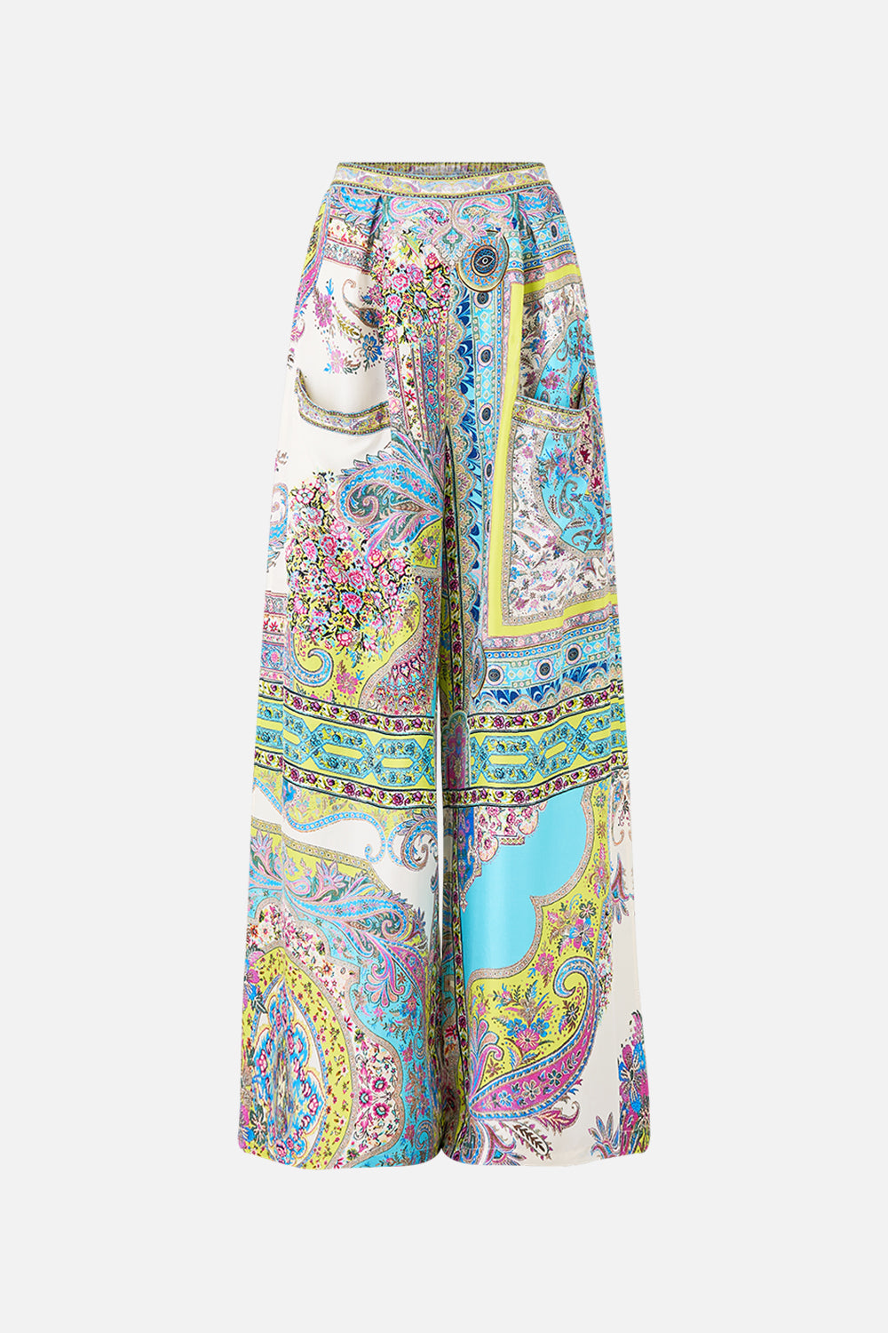 CAMILLA Wide Leg Trouser With Front Pockets Magic Carpet Ride - Image 3