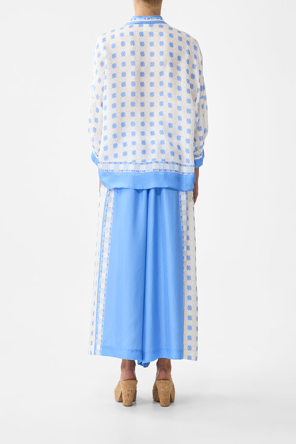 MNCAM131026140621079_2 CAMILLA Wide Leg Elastic Waist Pant Midsummer Mosaics - Image 2