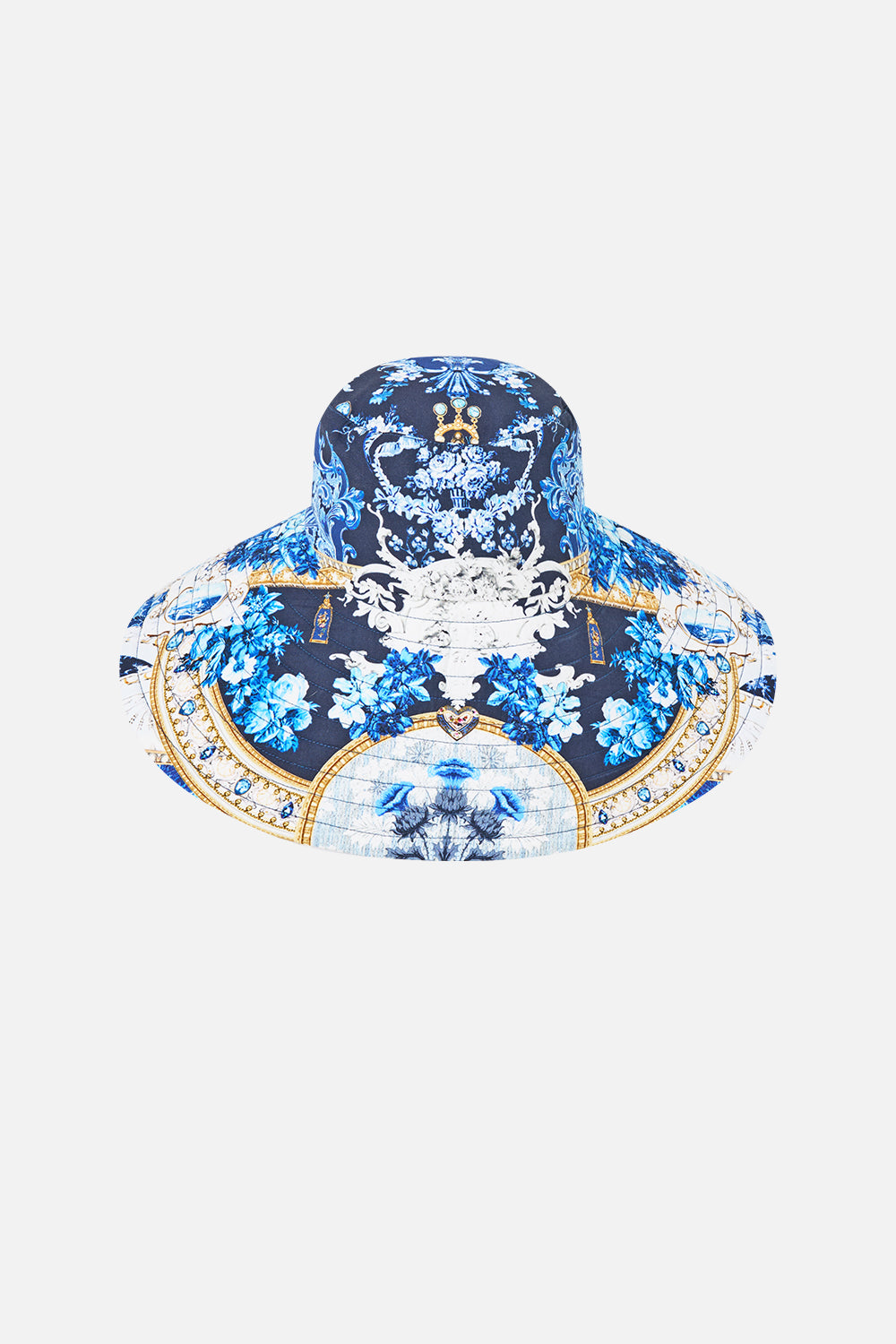 MNCAM131026140621083_2 CAMILLA Wide Brim Bucket Hat With Tie Sweet Sacré Bleu - Image 2