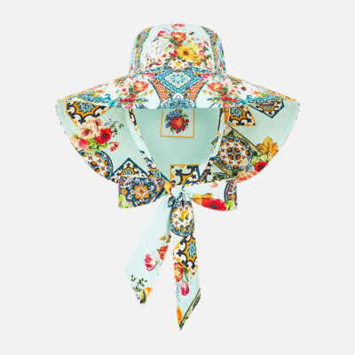 CAMILLA Wide Brim Bucket Hat With Tie Magic OF the Mercado - Image 1