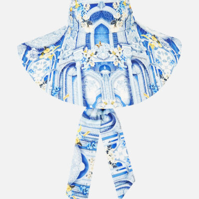 CAMILLA Wide Brim Bucket Hat With Tie DE Nada Granada - Image 2