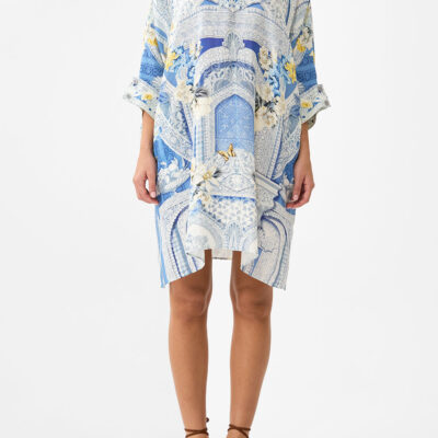 CAMILLA Wide Body Collared Kaftan DE Nada Granada - Image 1