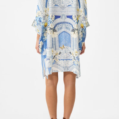 CAMILLA Wide Body Collared Kaftan DE Nada Granada - Image 2