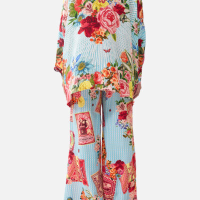 CAMILLA Wide Body Collared Blouse Papers and Curious Capers - Image 2