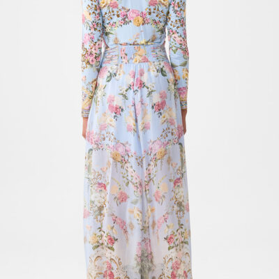CAMILLA Waisted Wide Leg Pant Tiled - Image 2