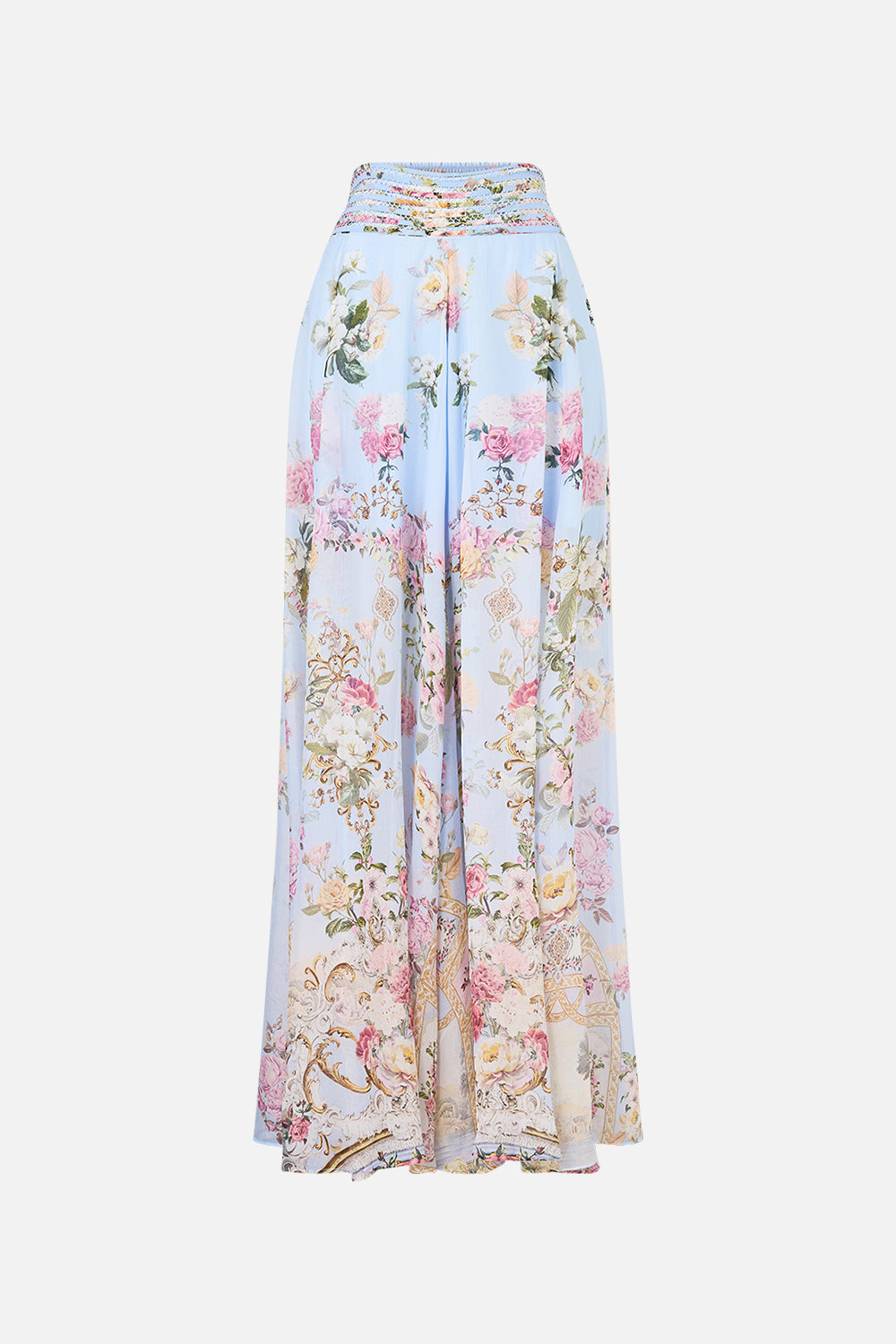 CAMILLA Waisted Wide Leg Pant Tiled - Image 3