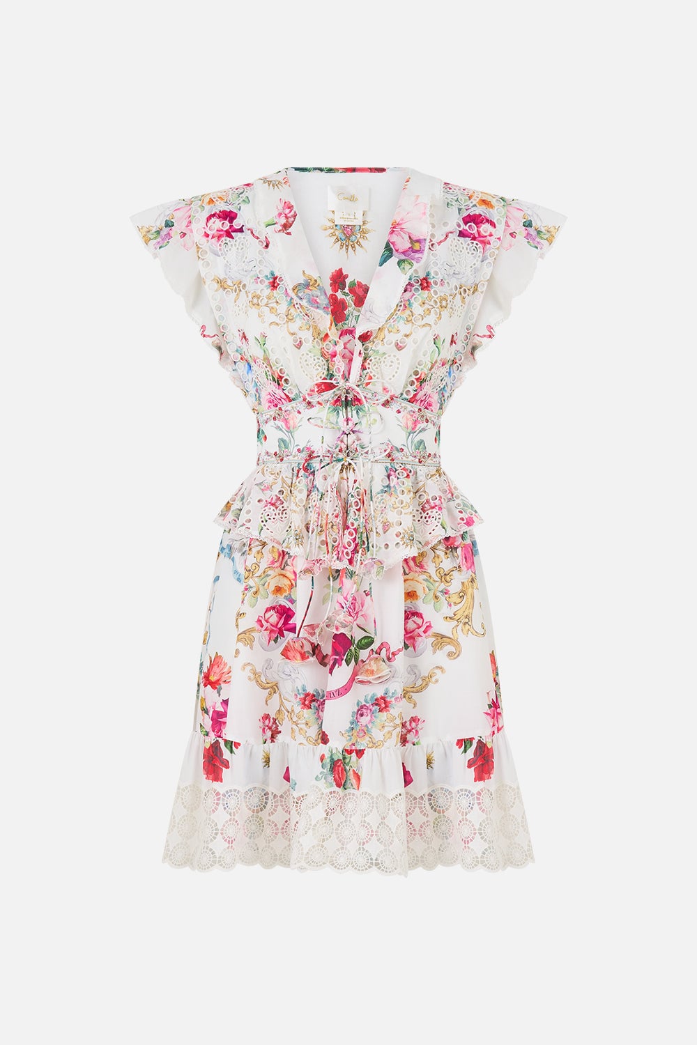 MNCAM131026140621094_3 CAMILLA Waisted Short Dress With Ruffle Details Torero Libertine - Image 3