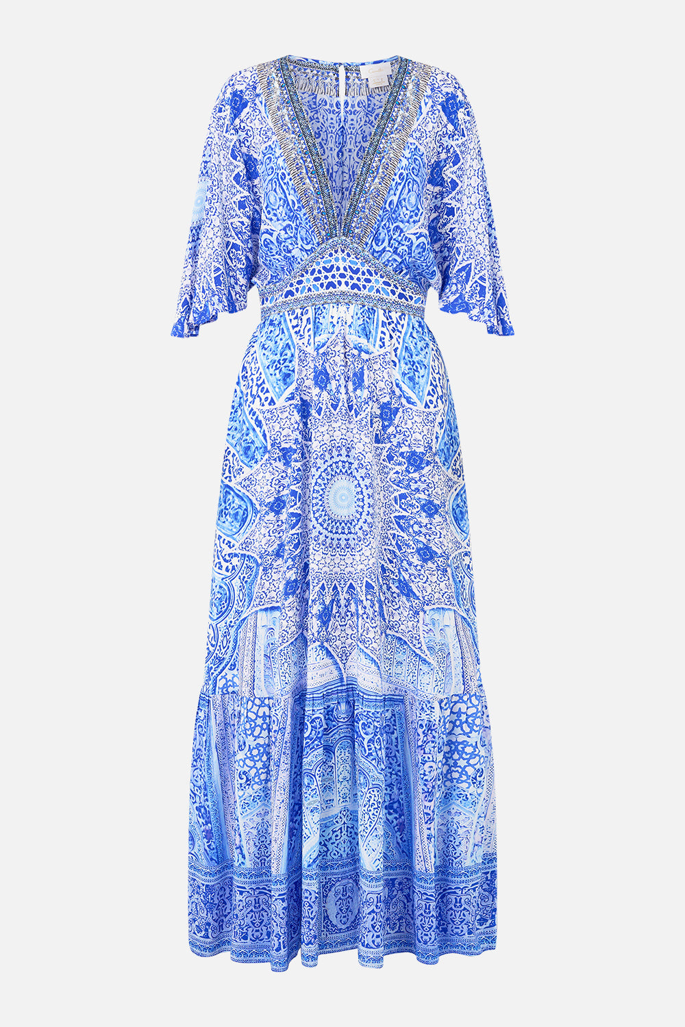 MNCAM131026140621100_3 CAMILLA Waisted Dress With Hem Ruffle the Bosphorous - Image 3