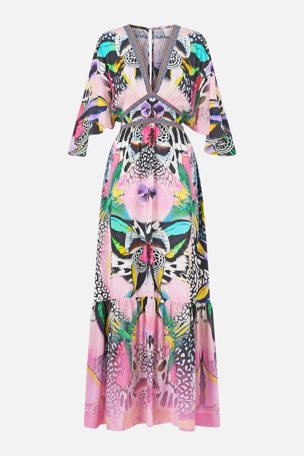 MNCAM131026140621101_3 CAMILLA Waisted Dress With Hem Ruffle Millamorphosis - Image 3