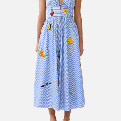 CAMILLA Waistband Dress With Tie Detail Magic OF the Mercado - Image 1