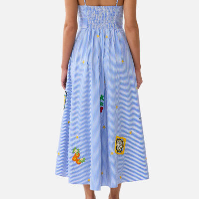CAMILLA Waistband Dress With Tie Detail Magic OF the Mercado - Image 2