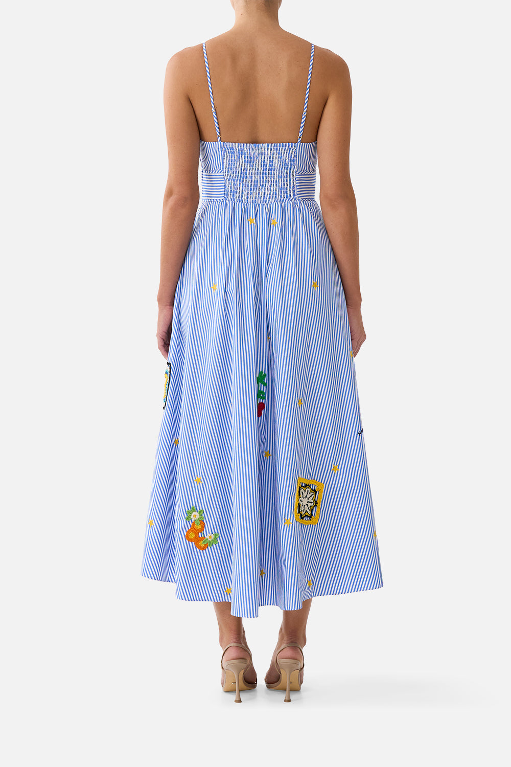 CAMILLA Waistband Dress With Tie Detail Magic OF the Mercado - Image 2