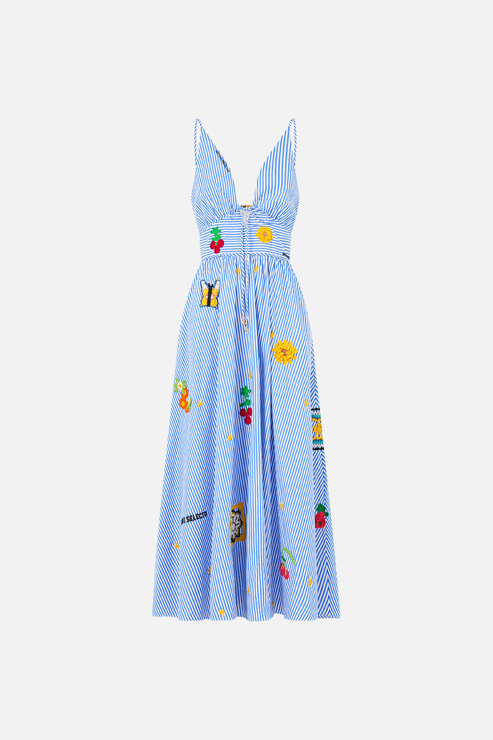 CAMILLA Waistband Dress With Tie Detail Magic OF the Mercado - Image 3