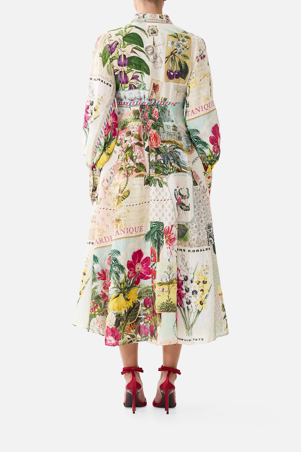 MNCAM131026140621119_2 CAMILLA Waist Tie Shirt Dress LA Belle Botanique - Image 2