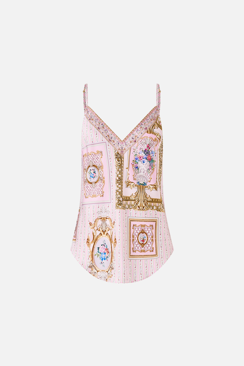 MNCAM131026140621139_3 CAMILLA V-neck Bias Cami Palatial Pastels - Image 3