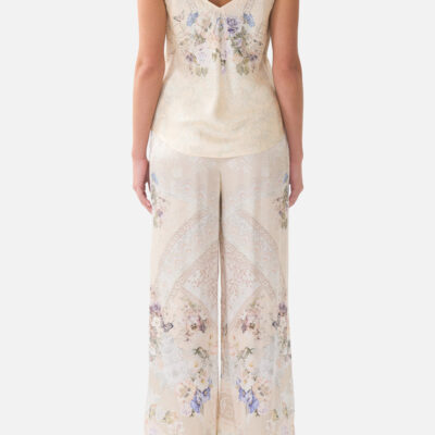 CAMILLA V-neck Bias Cami Laced With Love - Image 2