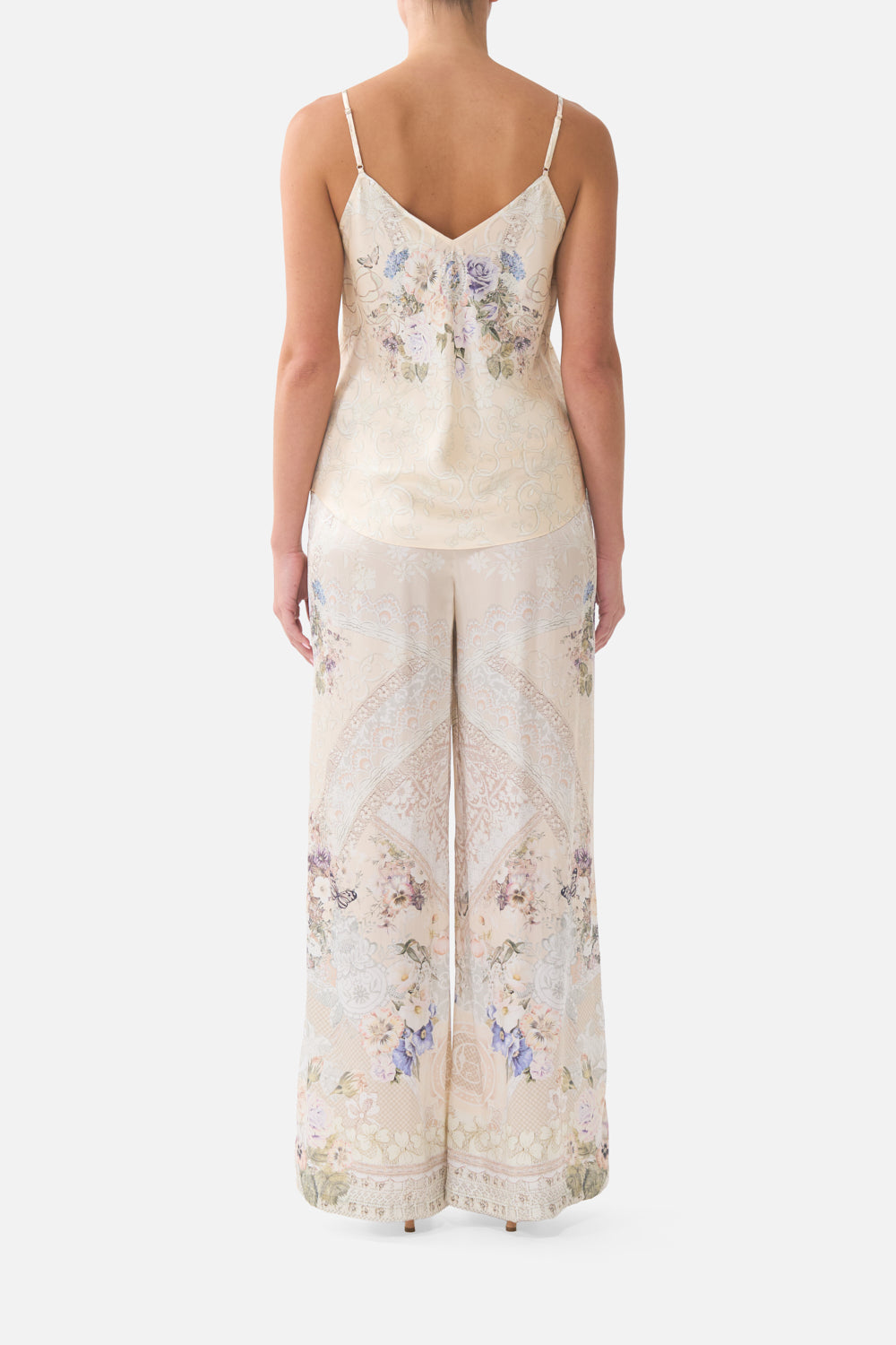 MNCAM131026140621140_2 CAMILLA V-neck Bias Cami Laced With Love - Image 2