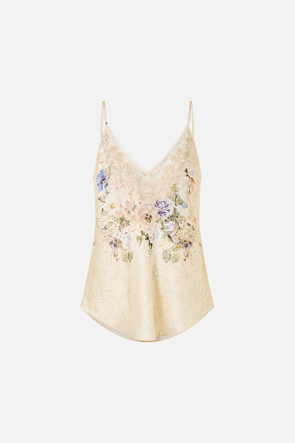 MNCAM131026140621140_3 CAMILLA V-neck Bias Cami Laced With Love - Image 3