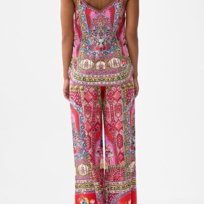 CAMILLA V-neck Bias Cami Heirloom Empire - Image 2