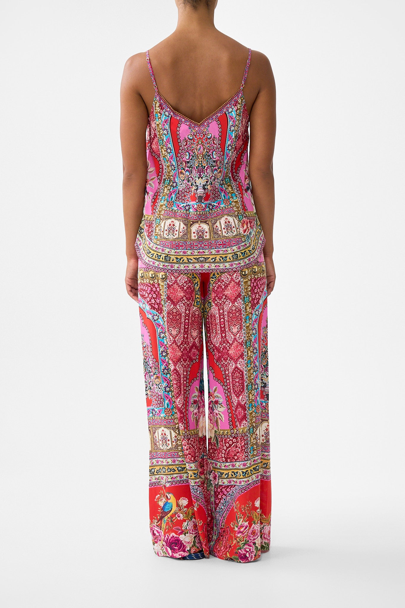 MNCAM131026140621141_2 CAMILLA V-neck Bias Cami Heirloom Empire - Image 2