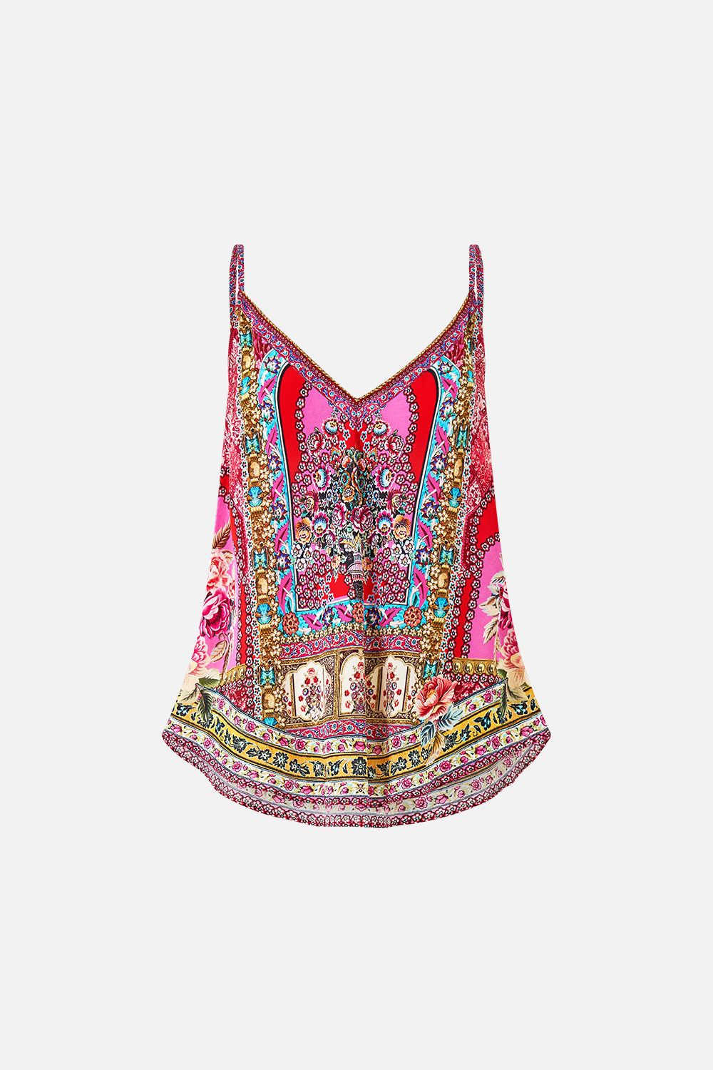 MNCAM131026140621141_3 CAMILLA V-neck Bias Cami Heirloom Empire - Image 3