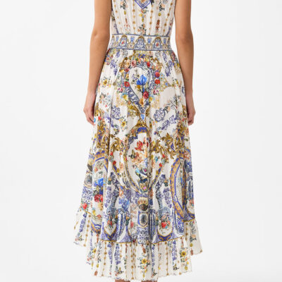 CAMILLA V Neckline High Low Dress the Pottery Parlour - Image 2